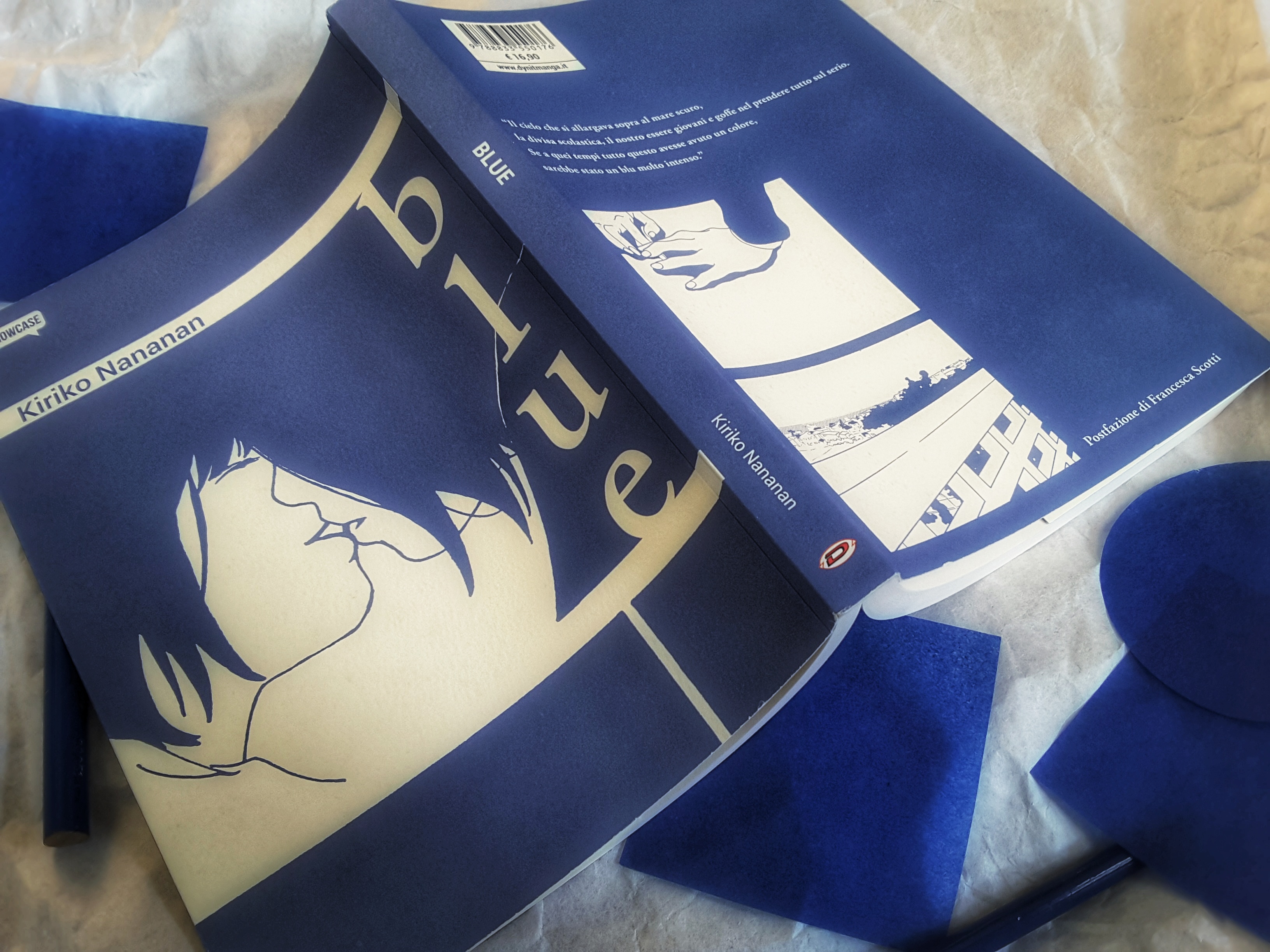 È uscito Blue, “nouvelle manga” di Kiriko Nananan con la postfazione di Francesca Scotti