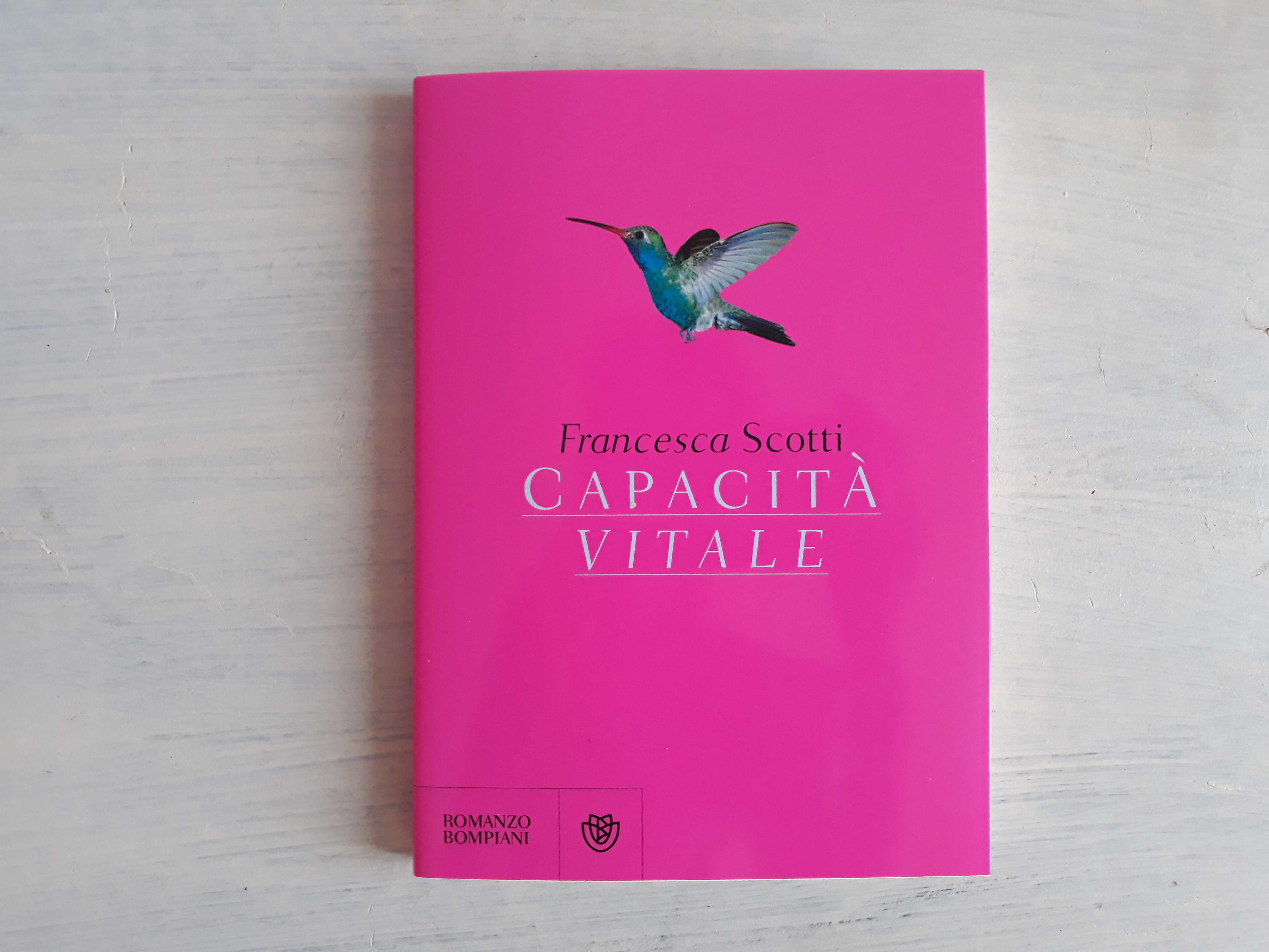 Capacità vitale, Bompiani _in libreria il nuovo romanzo di Francesca Scotti