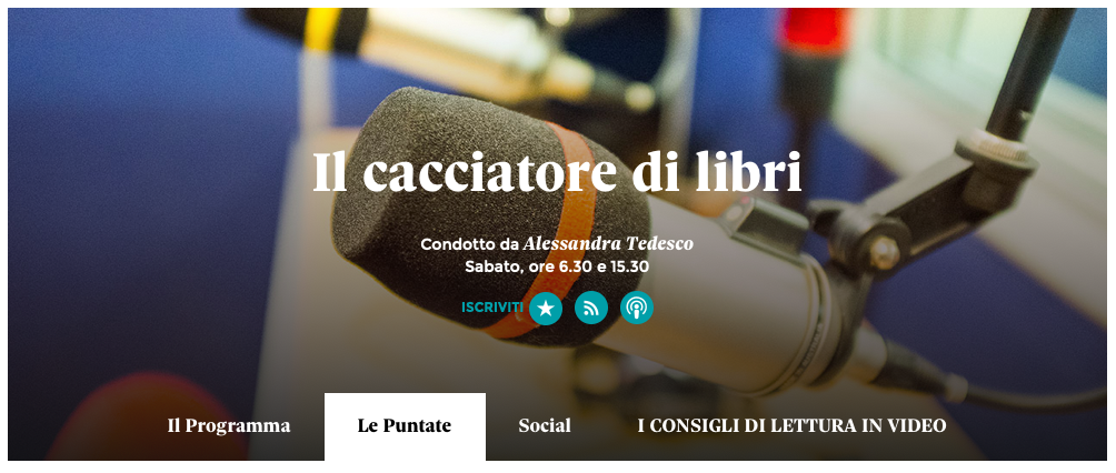 Capacità vitale al Cacciatore di libri _Radio24