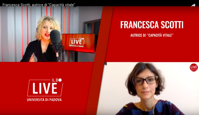 Videointervista a Francesca Scotti _Il Bo Live _Valentina Barengo