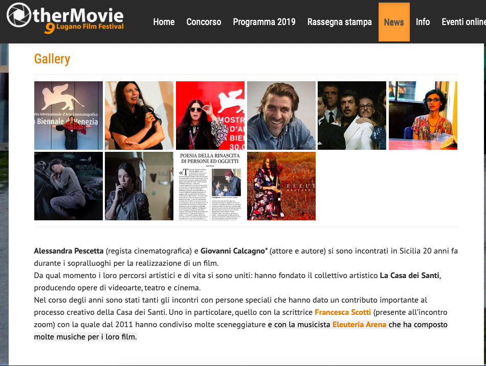 Other Movie Lugano Film Festival