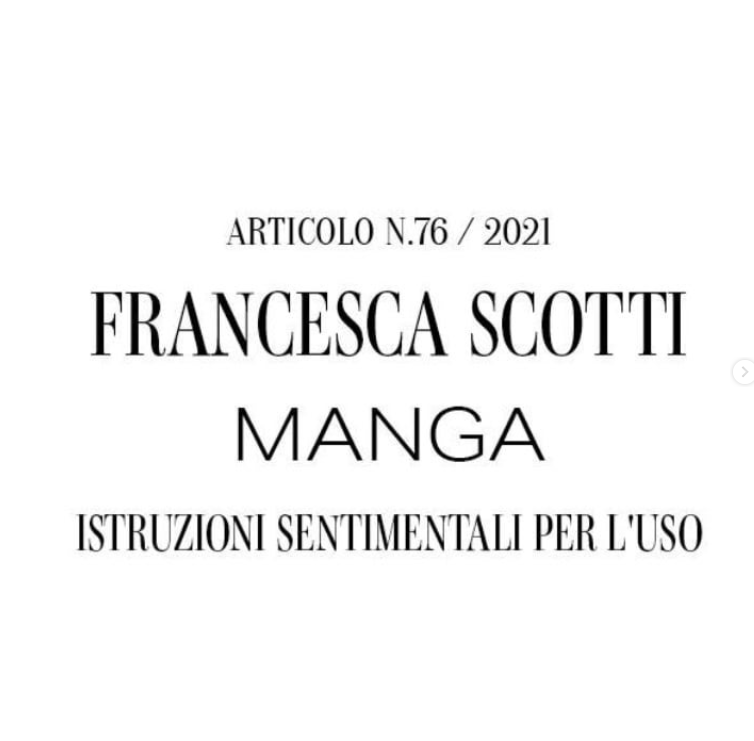 MANGA istruzioni sentimentali per l’uso | The Italian Review